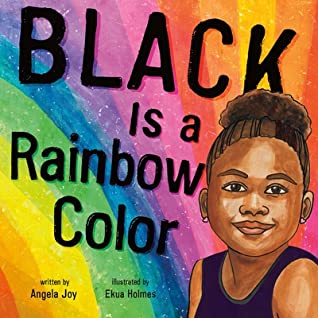 Black is a rainbow color book cover.