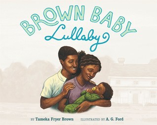 Brown baby lullaby book cover.