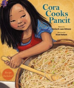 Cora cooks pancit book cover.