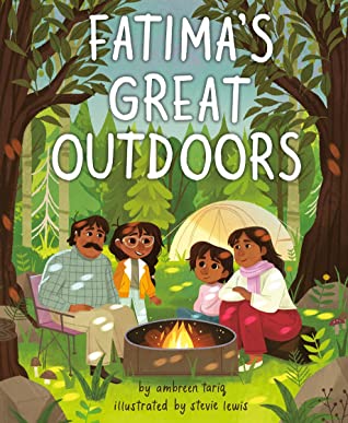 Fatima's great outdoors book cover.