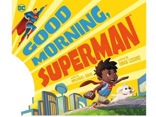 Good morning Superman book cover.