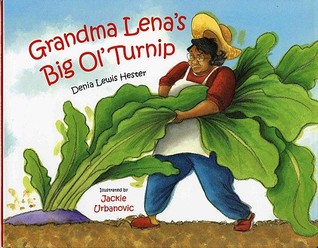 Grandma Lena's big ol' turnip book cover.