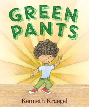 Green pants book cover.