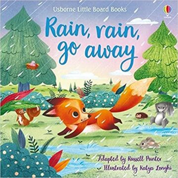 Rain, rain go away book cover.