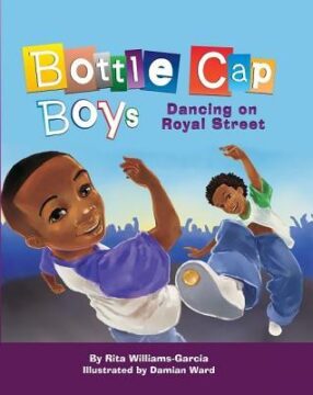 bottle cap boys dancing on Royal Street book cover.