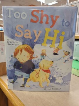 Cover image for Too shy to say hi.