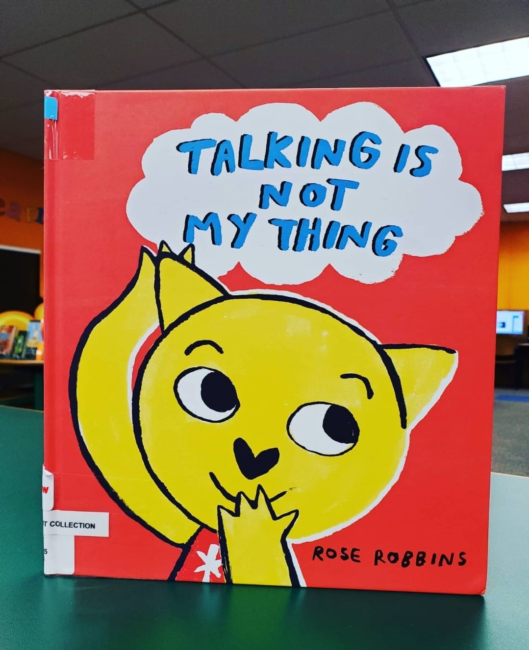 Cover image for Talking is not my thing.