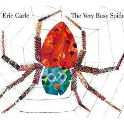 The Very Busy Spider book cover.