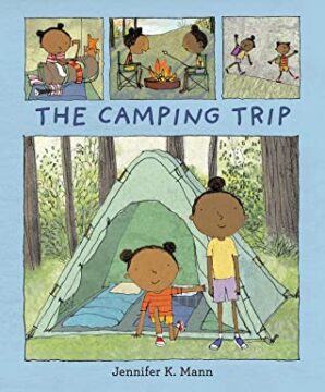 The Camping trip book cover.