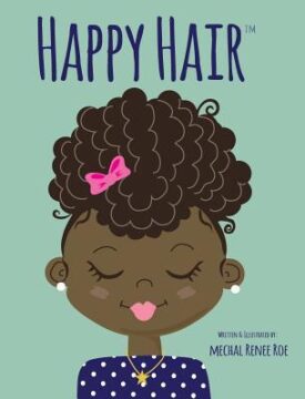 Happy hair book cover.