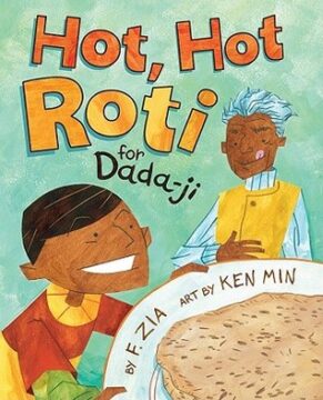 Hot, hot roti for Dada-ji book cover.
