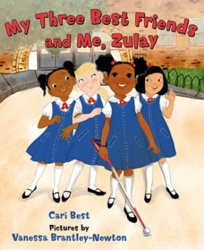 My three best friends and me, Zulay book cover.