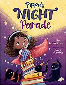 Pippa's night parade book cover.