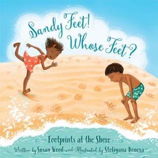 Sandy Feet! Whose Feet? book cover.