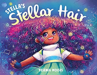 Stella's stellar hair book cover.