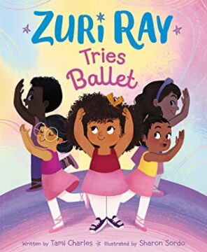 Zuri Ray tries ballet book cover.