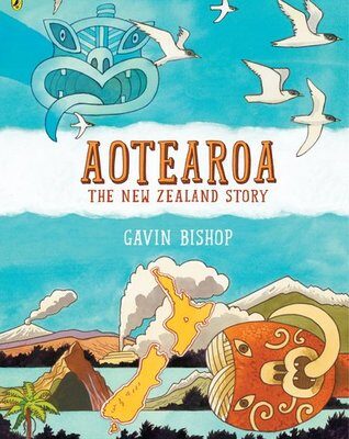 Aotearoa: The New Zealand story book cover.
