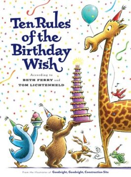 Ten rules of the birthday wish book cover.