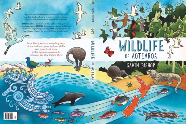 Wildlife of Aotearoa book cover.