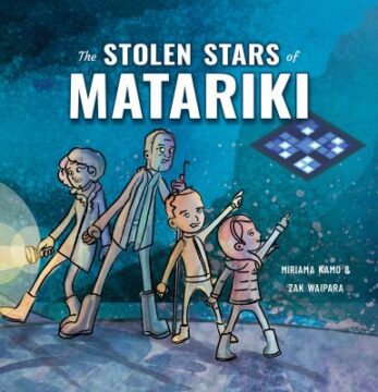 Stolen stars of Matariki book cover.