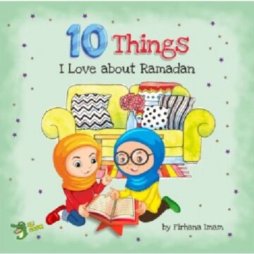 10 things I love about Ramadan book cover.