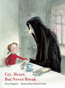 Cry heart but never break book cover.