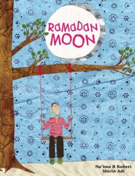 Ramadan moon book cover.