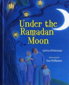 Under the Ramadan moon book cover.
