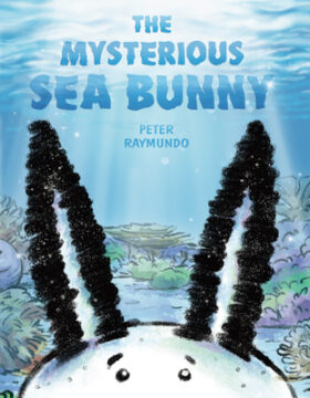 Mysterious sea bunny book cover.