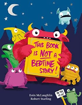 This book is not a bedtime story book cover.