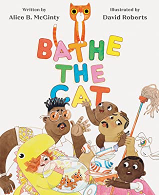 Bathe the cat book cover.