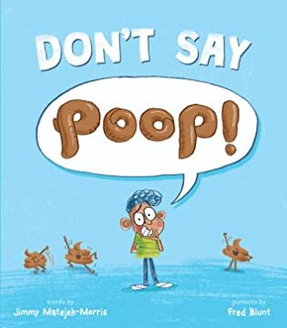 Don't Say Poop book cover.