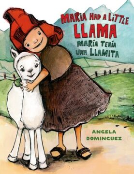 María Tenía una llamita book cover.