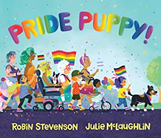 Pride puppy book cover.