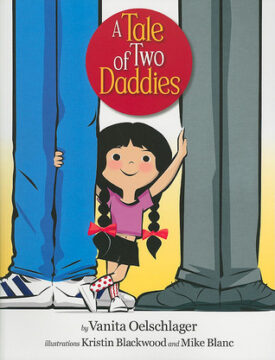 Tale of two daddies book cover.