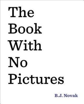 The Book with No Pictures book cover.