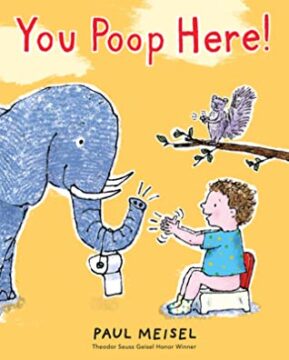 You Poop Here book cover.