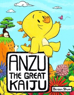 Anzu the great kaiju book cover.