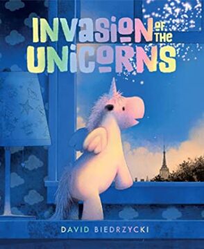 Invasion of the unicorns book cover.