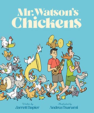 Mr Watson's chickens book cover.