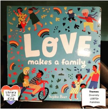 Love Makes a Family book cover.
