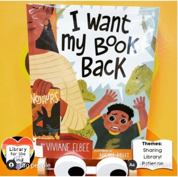 I Want My Book Back book cover.