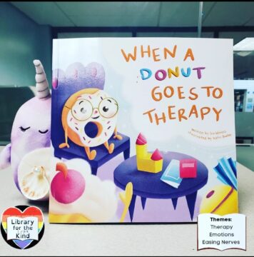 When a donut goes to therapy book cover.