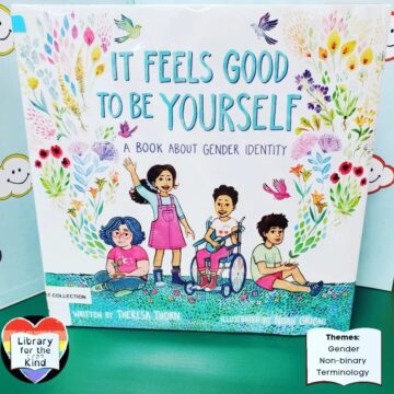 It feels good to be yourself book cover.