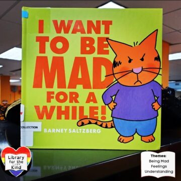 I Want to Be Mad for a While! book cover.