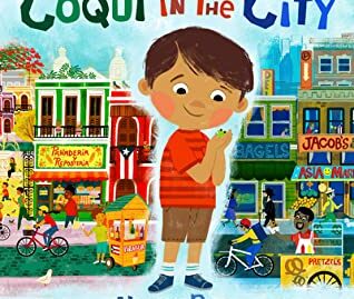 Coqui in the city book cover.