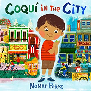 Coqui in the city book cover.
