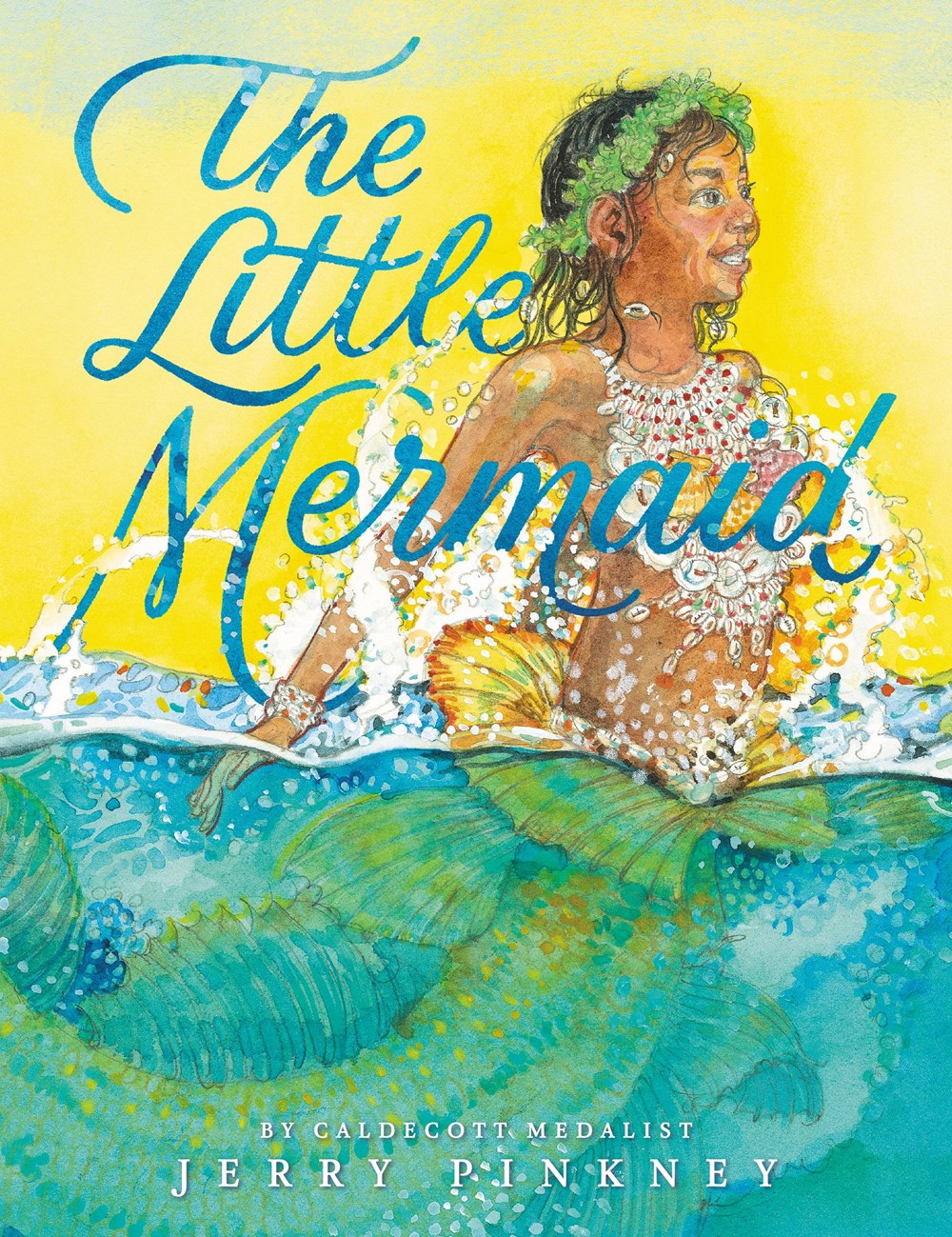 Little Mermaid by Pinkney book cover.