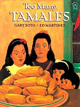 Too many tamales book cover.