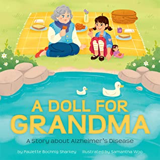 Doll for grandma book cover.